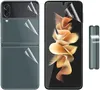 [1 zestaw 5 SZTUK] HD Full Zakryty zewnętrzny + Ekran wewnętrzny TPU Miękka folia + tylna pokrywa Elastyczna ochraniacz ekranu do Samsung Galaxy Z Flip 3 5g