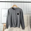 21ss Dam Herr Designers Sweater cardigan Enfärgat mönster Långärmade tröjor 2021 Stickat Damkläder