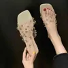 Обувь Женщины Женские Тапочки Каблуки Новые 2022 Модные Сандалии Chaussure Femme Zapatos Mujer