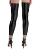 Skarpetki Hosiery Fashion Rajstopy Seksowne wetlook błyszczące pończochy klubowe Elastyczne kostiumy bez uda
