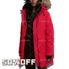 Haute qualité femme hiver loup voyage Parka doudoune longue bouffante manteaux classiques chaud pardessus vêtements d'extérieur