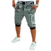 Zogaa Summer Men Shorts Casual Shorts Boys Long Long Lunghezza Panali della tuta stampata maschio Jogger Streetwear Fitness 2021 New H1206