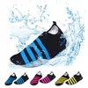 Chaud! Chaussures d'eau hommes femmes semelle souple pieds nus sensation de peau respectueux de la peau chaussures plage natation plongée surf X0728