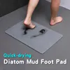 Diatom Mud Chłonny antypoślizgowe Szybkoschnąca Pad Podłogowy Mata Diatomitowa Mata do łazienki Doormat Anti-Slip Carpet 210724