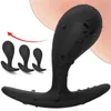 NXY DILDOS 3 PCS Silicone Anal Plug Former Ensemble Buttplug Bullet Anus Dildo BDSM Jouets Sexe Pour Femme Gay Mâle Homme Massager But 1126