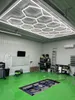 Factory Customized Honeycomb Lamp Hexagon Arbetslampa för biltvätt Rumsverkstad OEM