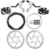 Fietsremmen MTB DISC LINKER RECHTS REM KIT Handhendel Shifter Derailleur Cable Shift Inner Draad Set