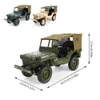 1 10 RC Car 2 4G 4WD Remote Control Jeep Toys FourWheel Drive OffRoad Military Climbing Car Army Diecast Cars Military Vehicle T3591419