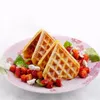 Wholesale Heart Shape Waffle Moulds 5-Cavity Silicone Oven Pan Baking Cookie Cake Mold Muffin Cooking Tools Kitchen Accessories Supplies
