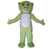 Halloween Green Green Mascot Traje de Alta Qualidade Cartoon Plush Anime Tema Personagem de Natal Adultos Tamanho Do Aniversário Festa de Aniversário Outdoor Outfit