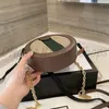 أزياء المرأة عالية الجودة الفاخرة المصممين حقائب CrossBody مخلب حقائب كتف رسالة حقيبة يد السيدات محفظة 2021 جيب رسول حقائب اليد شكل دائري المحفظة