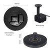 Solar Fountain Round Water Source Home Water Fountain Decoration Garden Pond Swimming Bird Bath Waterfall Y1123