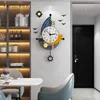 MEISD Creative Horloge Murale Moderne Bateau Conception Maison Intérieur Montre Décoration Salon Mer Mew Autocollants Horloge 211110