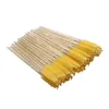 50 pcs brillant jetable applicateur de cils baguettes bigoudi brosse ensemble Mascara sourcils bobines peigne Spoolies Brushes1