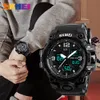 Skmei открытый спортивные часы мужские 5bar водонепроницаемый военный камуфляж часы двойных дисплея наручные часы Relogio Masculino часы мужской x0524