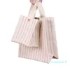 Large Capacity Reusable Grocery Shopping Bags, Heavy Duty Canvas Stripes Reusable Bags for Groceries, Shopping Trip