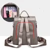 Fashion Lightweight Women's Backpack Oxford Waterproof Classic Elegant Girl Rucksack Shopping Leisure School Bag Design 210922