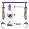 Bande de résistance Tendeur de corde élastique Musculation Équipement de fitness Ensemble Yoga Corde de traction Élastique Fitness Tube d'exercice Bande H1025