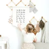 Decorative Figurines Objects & Display Durable Wall Canvas Banner For Baby Nursery Hanging Pennant Alphabet Home Decor Kids Room Early Educa