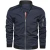 Heren Jassen Casual Jacket Streetwear and Bomber Simple British Style