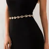 Belts Women's Evening Corset Waist Chain Belt for Designer Brand Elegant Dresses Pants Gift Female Goth Punk Y2k Accessories