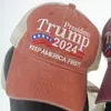 NewnewPreedial Wybory Party Hats Trump 2024 Czapki baseballowe Mężczyźni Kobiety Sportowe Utrzymuj Ameryka Pierwsza litera Petter Cap Hip Hop Head Nosić EWD6