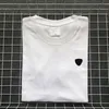 T-shirt casual da donna Geomrtric Print Boy Trendy manica corta Studente Street Style Oversize sciolto Top Fashion Ins T-shirt colore bianco nero