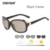 2021 Luxury lady Photochromic Sunglasses Women Big Frame Polarized women Glasses female shades original