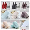 Textiles Home & Garden Highly Face Hand Towel 100% Pure 120G Absorbent Thick Soft Long-Staple Cotton Lightweight Vt1401 Drop Delivery 2021 1