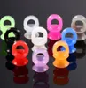 Tunnels Jewelrytunnels Jewelry Multi Body Gauges Ohrgröße 3-25 mm Soft Stretchers Sile 100 Stück Farben von Plugs Drop Delivery 2021 Erx2I