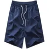 Zomer nieuwe heren effen kleur mode heren strand broek heren casual shorts y0408