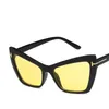 Candy Color Cat Eye Сексуальные Солнцезащитные очки Женщины UV400 Высокое Качество Желтый Синий Черный Розовый Запасы Феминино