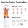 NXY Vibrators Thrusting Dildo Automatic G spot with Suction Cup Sex Toy for Women Hand Free Fun Anal Orgasm 1119