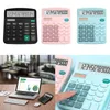 12 Chiffres Calculatrice Électronique Grand Écran De Bureau Bureau À Domicile Calculatrices Scolaires Outils De Comptabilité Financière