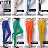 Plus size 5XL 18 Colors Candy Color Leggings For Women Summer High Waist Stretch office Girls Skinny Female pants 210608