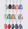 130db Egg Shape Self Defense Alarm Girl Women Security Protect Alert Personal Safety Scream Loud Keychain Alarms 2022