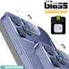 Tylna kamera Film Lens Protector Protective Temperted Glass 3D Transparent z okrągłym okrągiem dla iPhone'a 13 12 Pro Max Mini 11 Samsun9430104