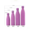 Botella de agua bonita de 500ML/750ml/1000ml, termos deportivos de acero inoxidable 304, termos de coque, vasos a granel 211109