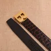 2021 Brev Topp Läder Cowskin Bälte Luxury Letter B Business Casual Belt Luxury Brand Bälten för män Kvinnor Unisex Fashi