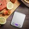 5000g/1g LED Electronic Digital Scales Multifunction Food Scale Stainless Steel Precision Jewelry Scale Weight Balan RRB11437