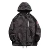 Primavera outono de alta qualidade streetwear jaqueta de carga com capuz homens roupas militares camuflagem casaco harajuku moda hoodie 211214