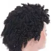 Malaysiska kinky Curly Short Human Hair Wigs 150% Densitet Tight Curl Machine Made Remy för kvinnor