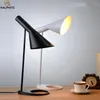 black white table lamps