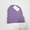 Kvinnor Designers Caps Mössor Mens Designer Cashmere Stickad Cap Vinter Elastisk Sticka Bucket Hat Moneies Bra