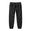 Metalen nylon heren broek zomer veelzijdige leisure broek straat outdoor tooling sweatpants europese en amerikaanse trends borduurwerk logo