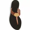Sandalias de cuero suave negro para hombre y mujer, chanclas deslizantes, moda de verano 2022