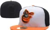 2021 Orioles snapbacks letra beisebol bonés chapéu osso casquette homens mulheres gorras chapéus cabidos em estoque