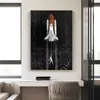 Graffiti Art Astronaut Space Dreaming Spacecraft Canvas Painting Wall Pictures for Living Room Posters and Prints Home Decor286w