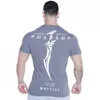 2021 été gym T-shirts grand type Design hauts homme chemise musculation Fitness séchage rapide manches courtes course T-shirt