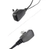 2 Avancerade stift D Clip-Ear PTT-headsetmikrofon för motorfordon 2 Radios gp300 gp68 gp2000 gp88 gp3188 CP040 CP1